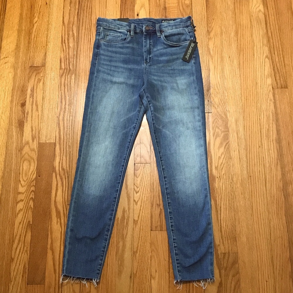 NWT Blank NYC The Great Jones High Rise Skinny Jeans in Classic Blue Size 29